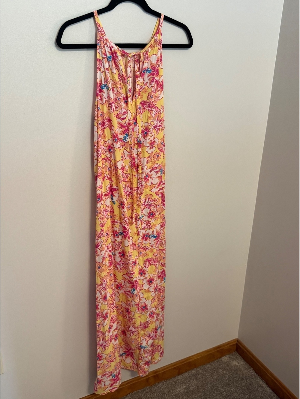 St. Tropez Floral Print Maxi Dress
